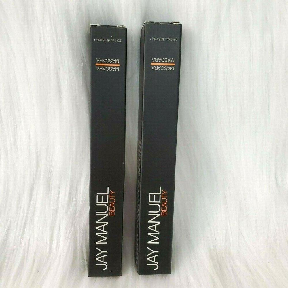 Lot of 2 JAY MANUEL Beauty Mascara 0.28 oz Masacra Royale NEW in BOX  L4